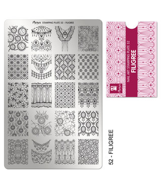Moyra Stempelplaat 52 Filigree