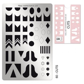 Moyra Stempelplaat 60 Cuts