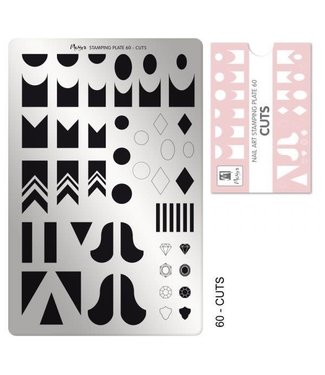 Moyra Stempelplaat 60 Cuts