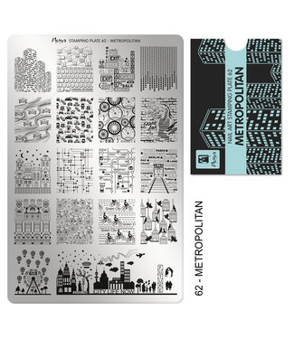 Moyra Stempelplaat 62 Metropolitan