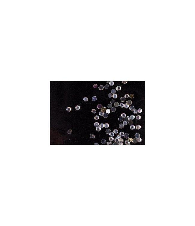 Rhinestones Clear Ice Facet Small 100 st.