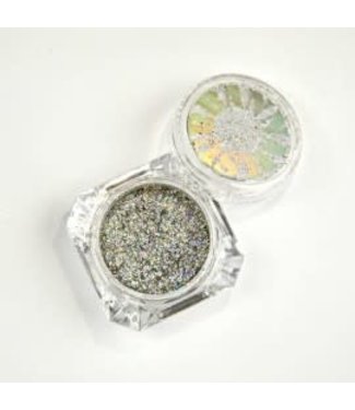 Urban Nails Diamond Flakes Silver