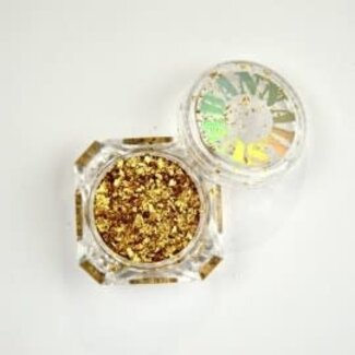 Urban Nails Diamonds Flakes Gold