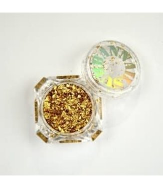 Urban Nails Diamonds Flakes Gold
