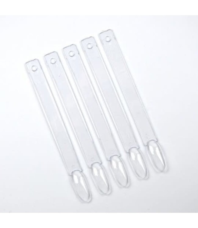 Color Pops Oval Clear 50 stuks