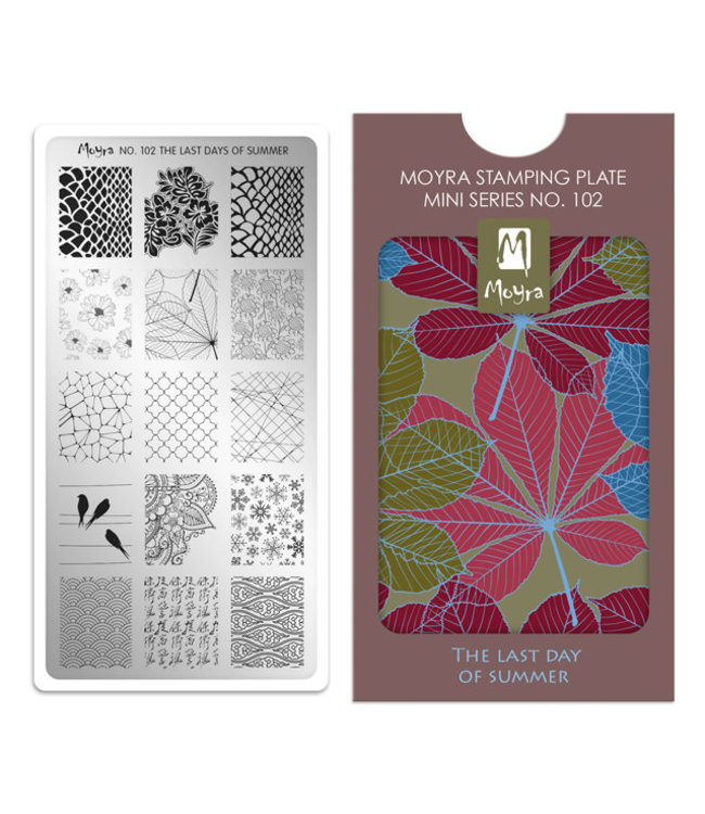 Mini Stempelplaat 102 The Last Day of Summer