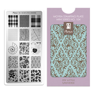 Moyra Mini Stempelplaat 104 My Little Universe