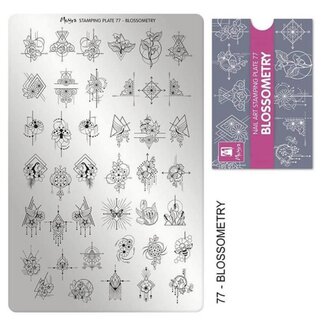 Moyra Stempelplaat 77 Blossometry