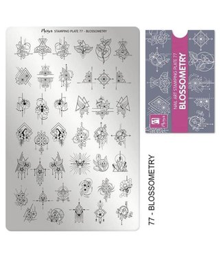 Moyra Stempelplaat 77 Blossometry