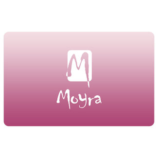 Moyra Schraper nr. 8 Roze met Moyra logo