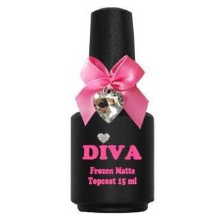 Diva Frozen Matte Topcoat 15 ml.