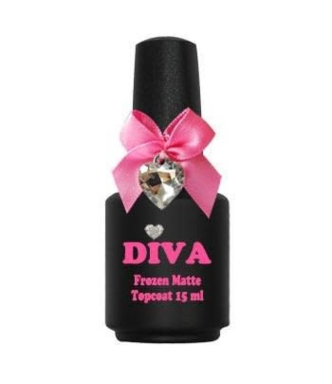 Diva Frozen Matte Topcoat 15 ml.