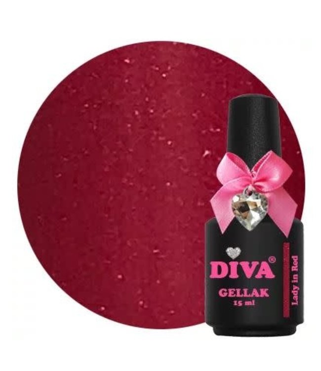 Diva 41 Gellak Lady in Red 15 ml.