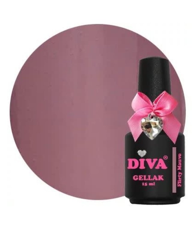 Diva 45 Gellak Flirty Mauve 15 ml.