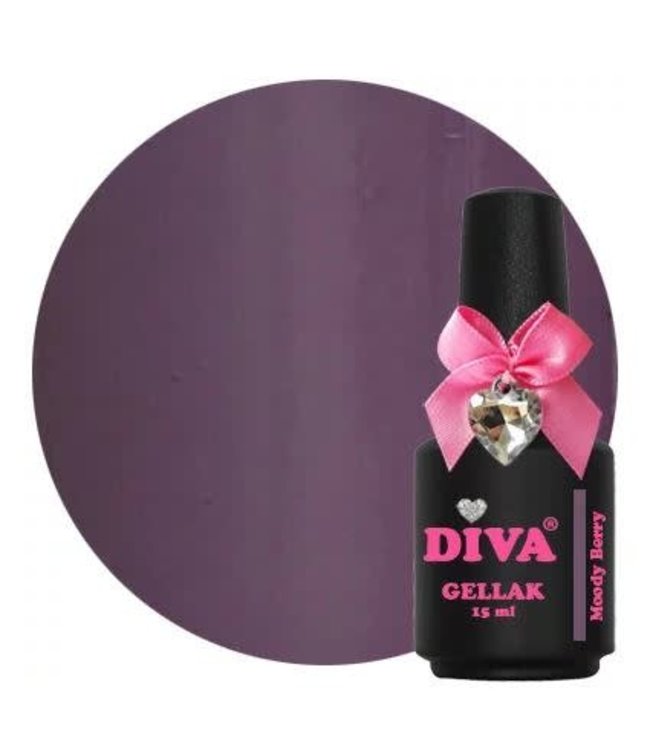 Diva 46 Gellak Moody Berry 15 ml.