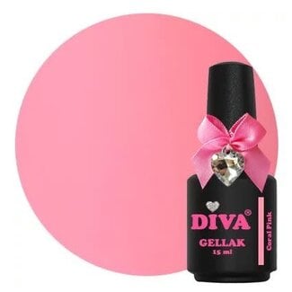 Diva 65 Gellak Coral Pink 15 ml.