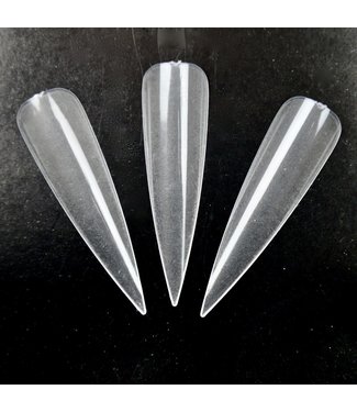 Urban Nails Showtips Stiletto Clear 72 st.