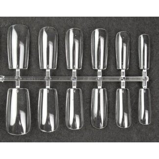 Urban Nails Press on / Showtips Square Clear 72 st.