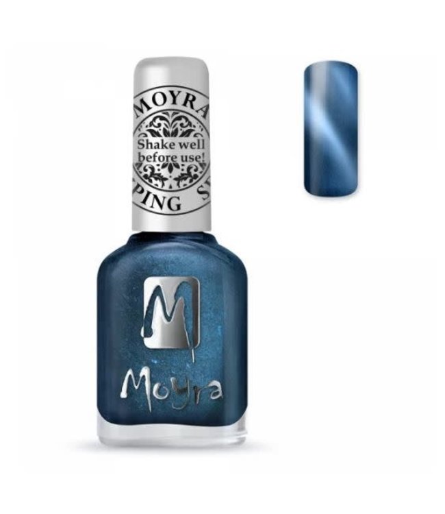 Stempellak 33 Cat Eye Blue