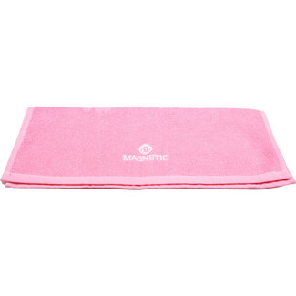 Magnetic Handdoek Roze 40x70 cm.
