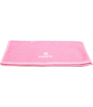 Magnetic Handdoek Roze 40x70 cm.
