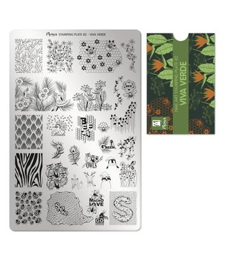 Moyra Stempelplaat 82 Viva Verde