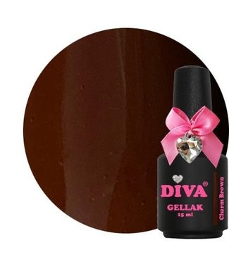 Diva 99 Gellak Charm Brown 15 ml.