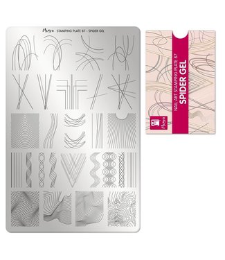 Moyra Stempelplaat 87 Spidergel