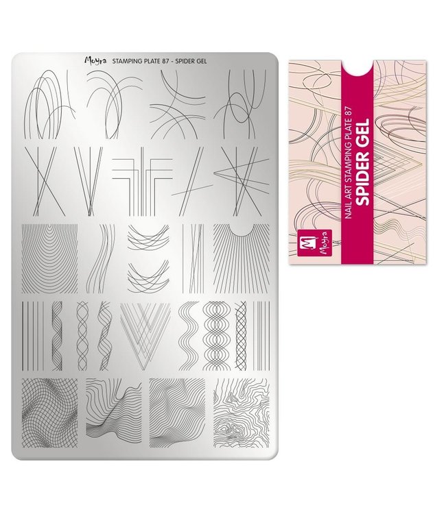 Stempelplaat 87 Spidergel