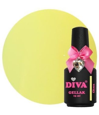 Diva 214 Gellak French Pastel Citron 15 ml.