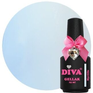 Diva 219 Gellak French Pastel Myrtille 15 ml.