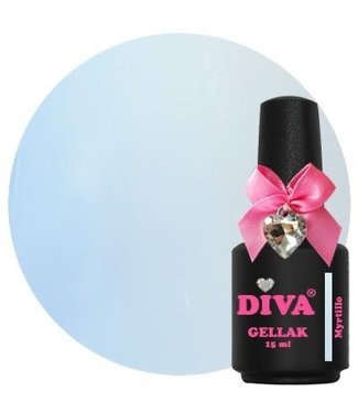 Diva 219 Gellak French Pastel Myrtille 15 ml.