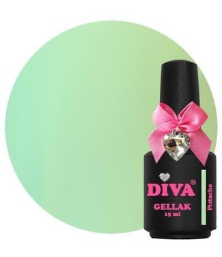 Diva 218 Gellak French Pastel Pistache 15 ml.