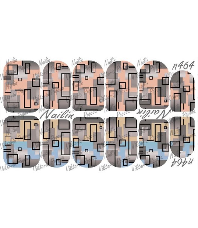Nailin motief 464