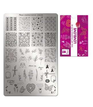 Moyra Stempelplaat 88 LoveLove
