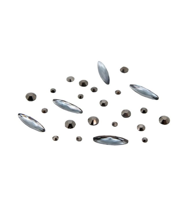 Rhinestone Mix Boat 20 st.