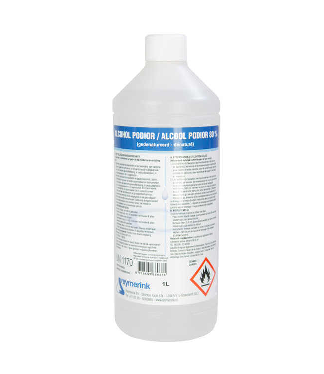 Podior Alcohol 80% 1000 ml.