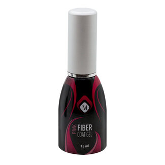 Magnetic Fiber Coat Gel Pink 15 ml.