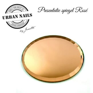 Urban Nails Presentatie Spiegel rosé 7 cm.