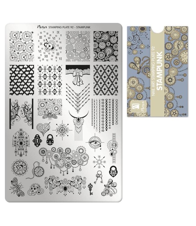 Stempelplaat 92 Stampunk