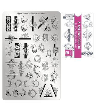 Moyra Stempelplaat 93 Blossometry 2