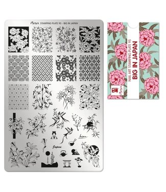 Moyra Stempelplaat 95 Big in Japan