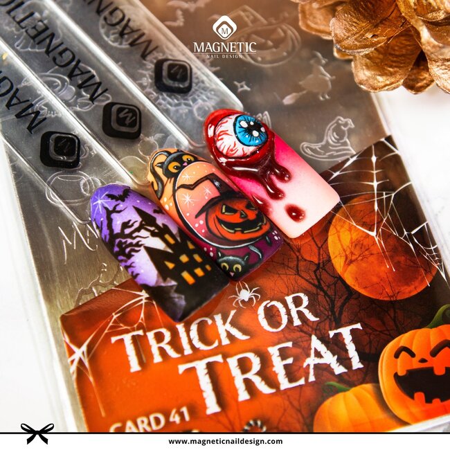 Stempelplaat 41 Trick or Treat