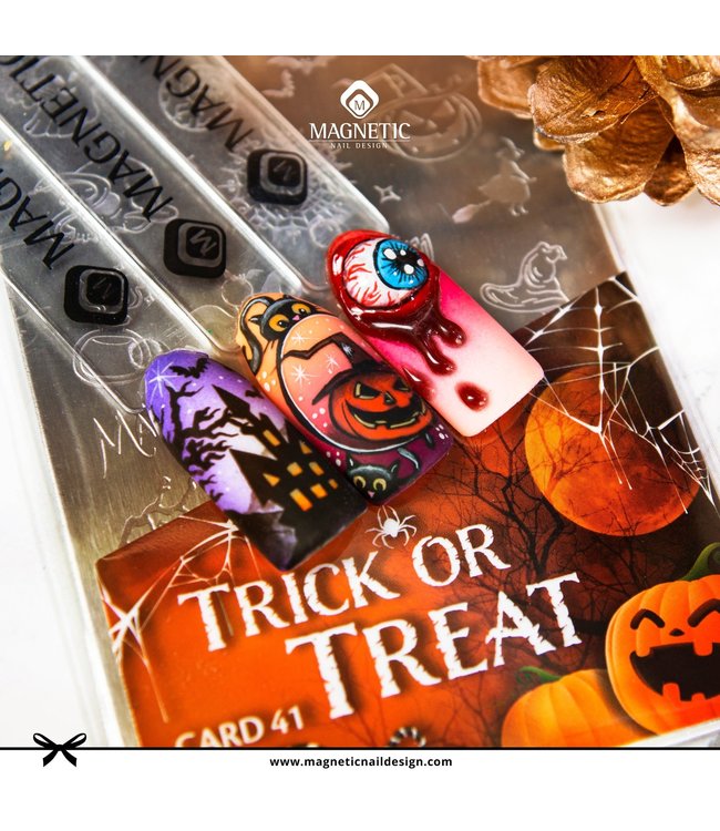 Stempelplaat 41 Trick or Treat
