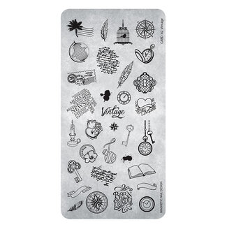Magnetic Stempelplaat 42 Vintage