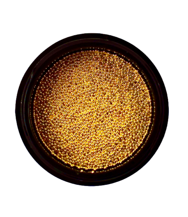 Caviar Beads Goud 0,6 mm.