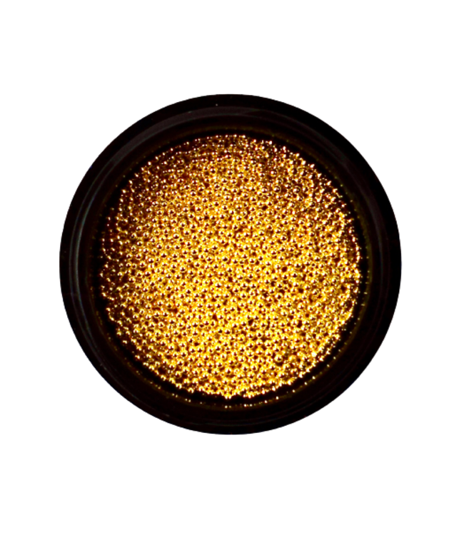 Caviar Beads Goud 0,8 mm.