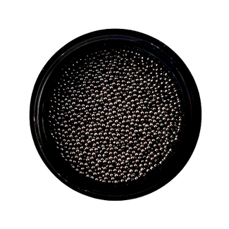 Urban Nails Caviar Beads Gun Metal Black 0,8 mm.