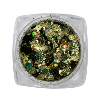 Magnetic Metal Inlay Green Gold