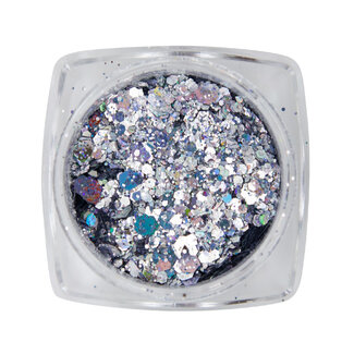 Magnetic Metal Inlay Silver